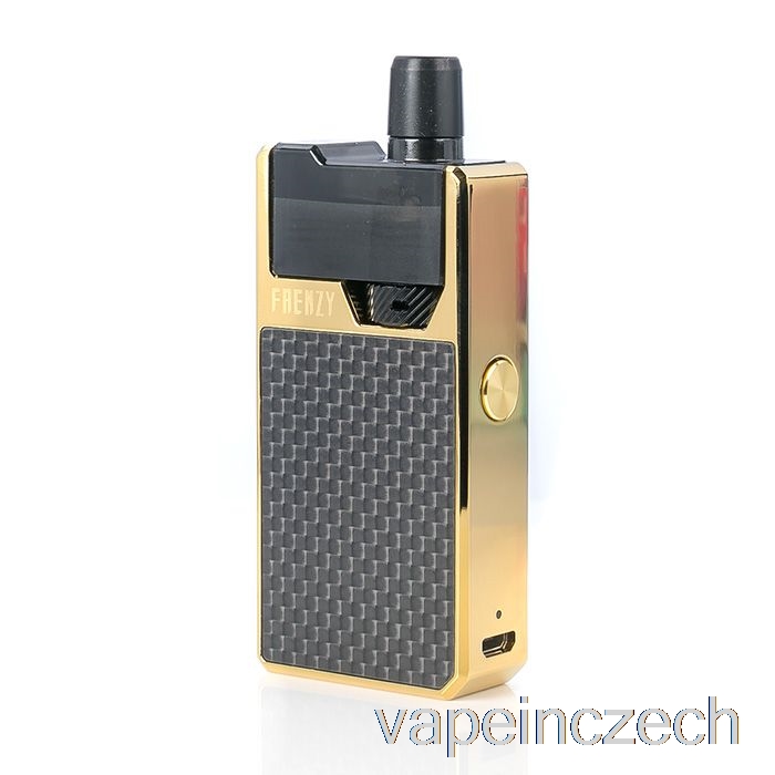 Geek Vape Frenzy Pod Systém Zlaté / Uhlíkové Vlákno Vape Pero